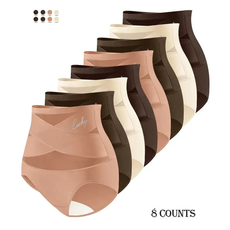 Morelect High-Waist Mesh Briefs