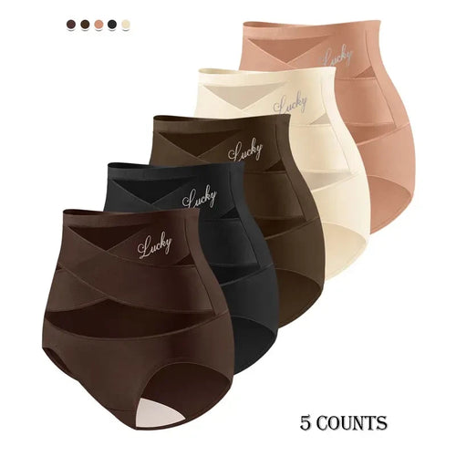 Morelect High-Waist Mesh Briefs